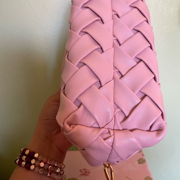 Pink Woven Handbag - Picture 6 of 6